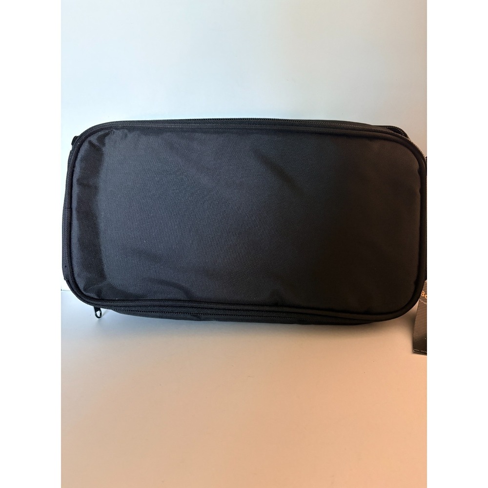 Bag & Carry Black Hanging Travel Bag Expandable Makeup Toiletries Organizer NWT